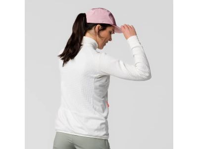 Salewa Puez Waffle HYB PL Damen-Sweatshirt, weiß