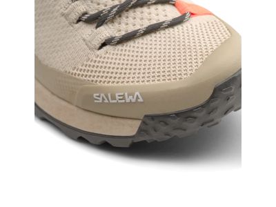 Pantofi de damă Salewa Puez Knit Mid PTX, fulgi de ovăz/nisip mișcător