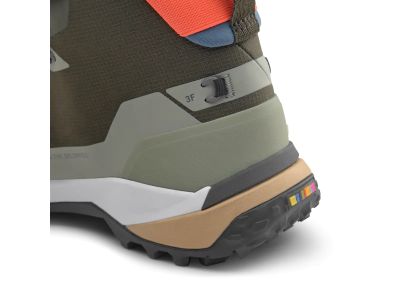 Salewa Puez Mid PTX női cipő, sötét olíva/árnyék