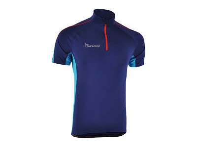 Koszulka rowerowa męska SILVINI Erro niebieska/hawajska