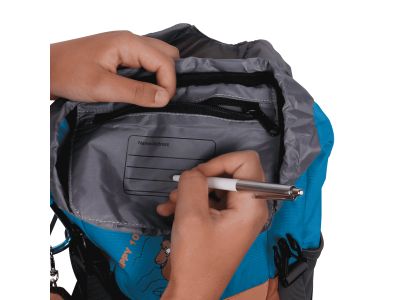 Kohla Backpack Happy gyerek hátizsák, 10 l, sötétkék bazsarózsa