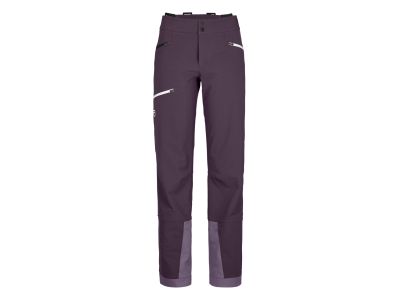 Pantaloni de dama ORTOVOX Pizol Pants, obisnuiti, fructe de padure inchise la culoare