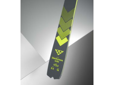 Black Crows Octo 2024/25 skis, 84 mm, yellow