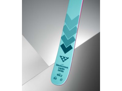 Black Crows Captis Birdie women&#39;s skis, 90, turquoise