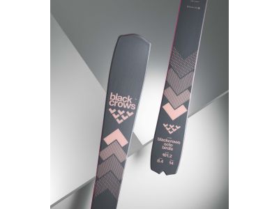 Black Crows Octo Birdie 2024/25 women&#39;s skis, 84 mm, light pink