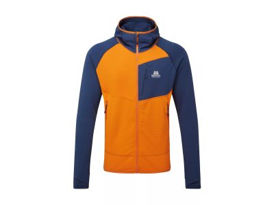 Mountain Equipment Eclipse Hooded Jacket Sweatshirt, Rost/Mittelalter