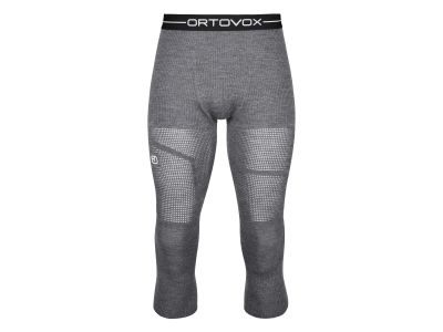 ORTOVOX Merino Thermovent Sp 3/4 alsónadrág, sötétszürke keverék