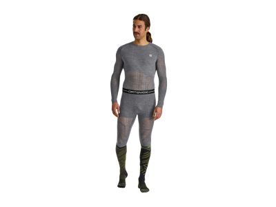 ORTOVOX Merino Thermovent Sp 3/4 underpants, dark gray blend