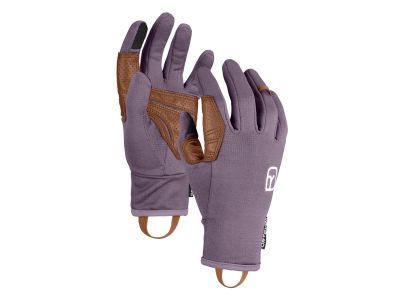 ORTOVOX Fleece Light Glove dámske rukavice, wild berry