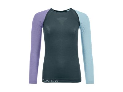 Tricou pentru femei ORTOVOX 120 Competition Light cu mânecă lungă, gri arctic închis