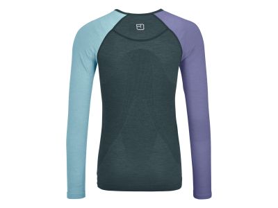 Tricou pentru femei ORTOVOX 120 Competition Light cu mânecă lungă, gri arctic închis