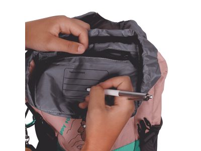 Kohla Backpack Happy gyerek hátizsák, 10 l, fehérített mályva