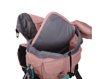 Kohla Backpack Happy children&#39;s backpack, 10 l, bleached mauve