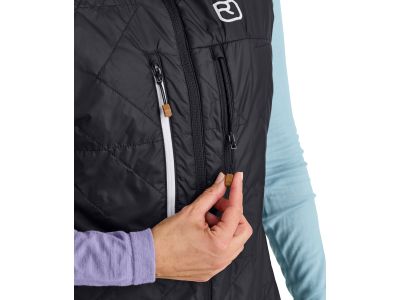 ORTOVOX Swisswool Piz Boe Damenweste, Wild Berry