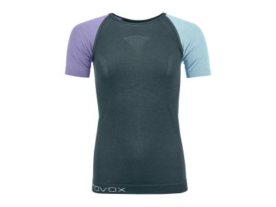 ORTOVOX 120 Competition Light Kurzarm-Damen-T-Shirt, dunkles Arktisgrau