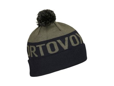 ORTOVOX Bobble Knit čepice, dark wild herbs