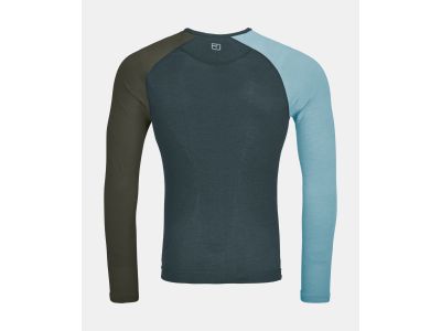 ORTOVOX 120 Competition Light Langarmshirt, dunkles Arktisgrau