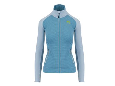 Karpos AMBRIZZOLA FULL ZIP Damen-Sweatshirt, Delphinium/Skywriting