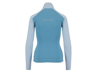 Karpos AMBRIZZOLA FULL ZIP women&#39;s sweatshirt, delphinium/skywriting