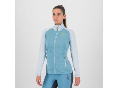 Karpos AMBRIZZOLA FULL ZIP Damen-Sweatshirt, Delphinium/Skywriting