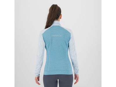 Karpos AMBRIZZOLA FULL ZIP Damen-Sweatshirt, Delphinium/Skywriting