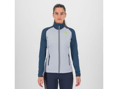 Karpos AMBRIZZOLA FULL ZIP Damen-Sweatshirt, Halogen/Weltraum