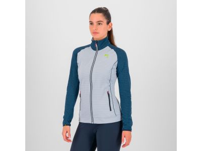 Karpos AMBRIZZOLA FULL ZIP Damen-Sweatshirt, Halogen/Weltraum