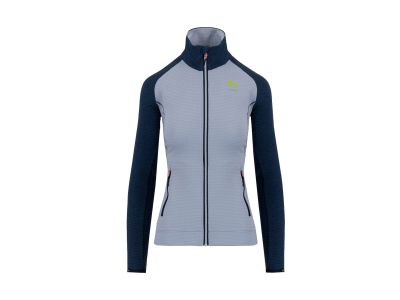 Karpos AMBRIZZOLA FULL ZIP women&#39;s sweatshirt, halogen/outer space