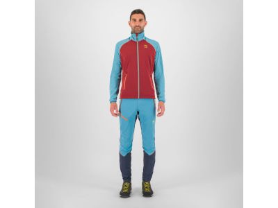 Hanorac Karpos AMBRIZZOLA FULL-ZIP, rodie/lalkspur