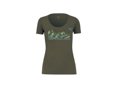 Tricou dama Karpos CROCUS EVO, frunza de vie