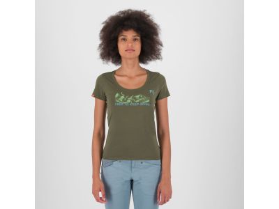 Tricou dama Karpos CROCUS EVO, frunza de vie