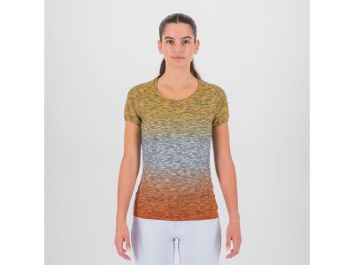 Tricou dama Karpos PRATO PIAZZA, ibis stacojiu/kumquat