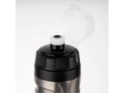 FORCE Wärmeflasche, 500 ml, transparent schwarz