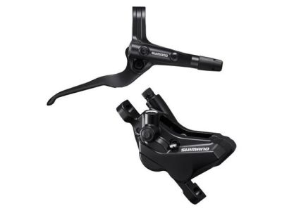 Frână hidraulică spate Shimano BL-MT402/BR-MT420, 4 pistoane, Post Mount, furtun 2000 mm, OEM