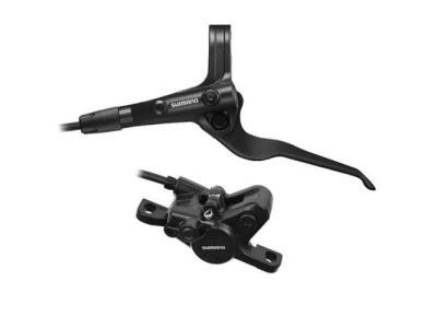 Frână hidraulică față Shimano BL-MT402/BR-MT410, Post Mount, cu furtun 900 mm + adaptor 180 mm, OEM