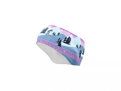 Crazy FAST CUT headband, Thermo I Love Skialp