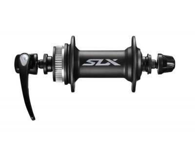 Piasta przednia Shimano SLX M7000 32 otwory czarna zamek suport rowerowy 