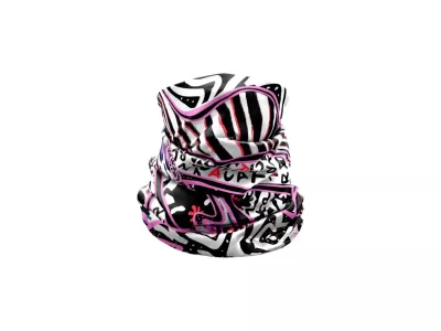 Crazy NECK GAITER LIGHT Halswärmer, zebra mix