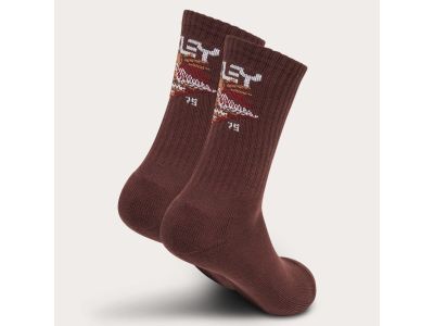 Oakley B1B All Play socks, grenache