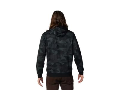 Fox Head Camo Fleece mikina, black camouflage