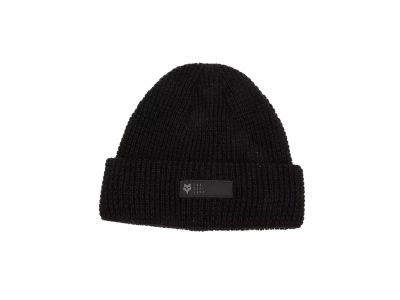 Fox Zenther Beanie Mütze, schwarz