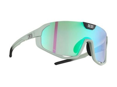 Neon CANYON okuliare, SALVIA BLACK MATT/MIRROR GREEN CAT 3