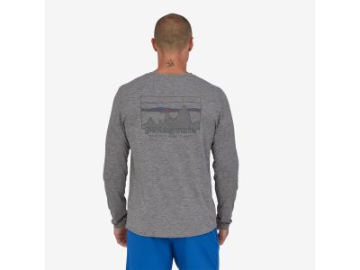 Patagonia L/S Cap Cool Daily Graphic T-shirt, gray