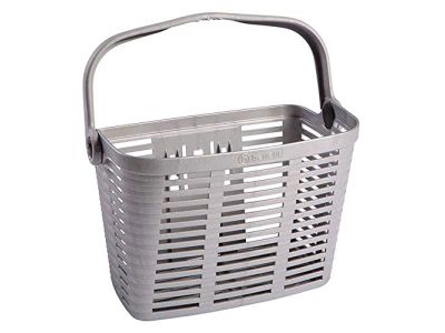 FORCE handlebar basket, silver