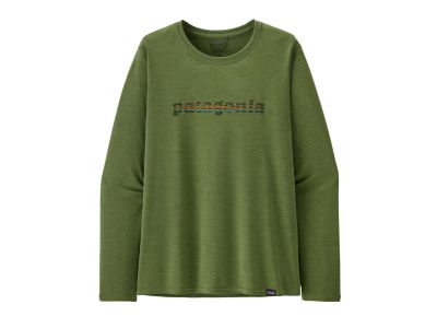 Patagonia Cap Cool Daily Graphic Damen-T-Shirt, Terrain Green X-Dye