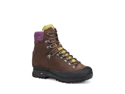 Hanwag Alaska XC GTX shoes, brown/violet