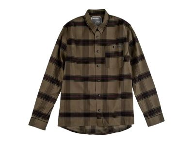 Troy Lee Designs Grind Flannel Paid Hemd, dunkle Kiefer