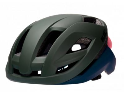 Kask HJC Bellus, matowy olive green/granatowy