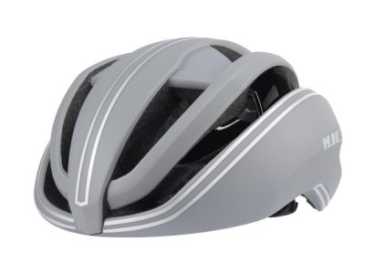 Kask HJC Ibex 2.0, matowa szara srebrna linia