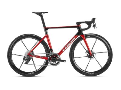 LOOK 795 Blade 2 RS Red Etap Fahrrad, rotes Chrom glänzend